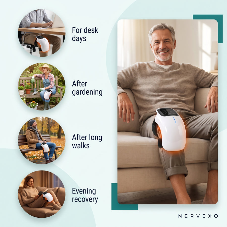 NERVEXO™ Flex – Knee Massager