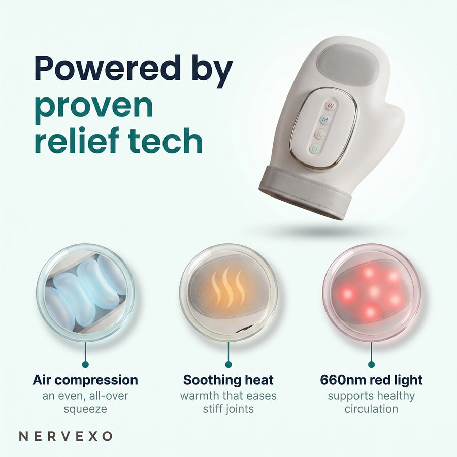 NERVEXO™ Ease – Hand Massager