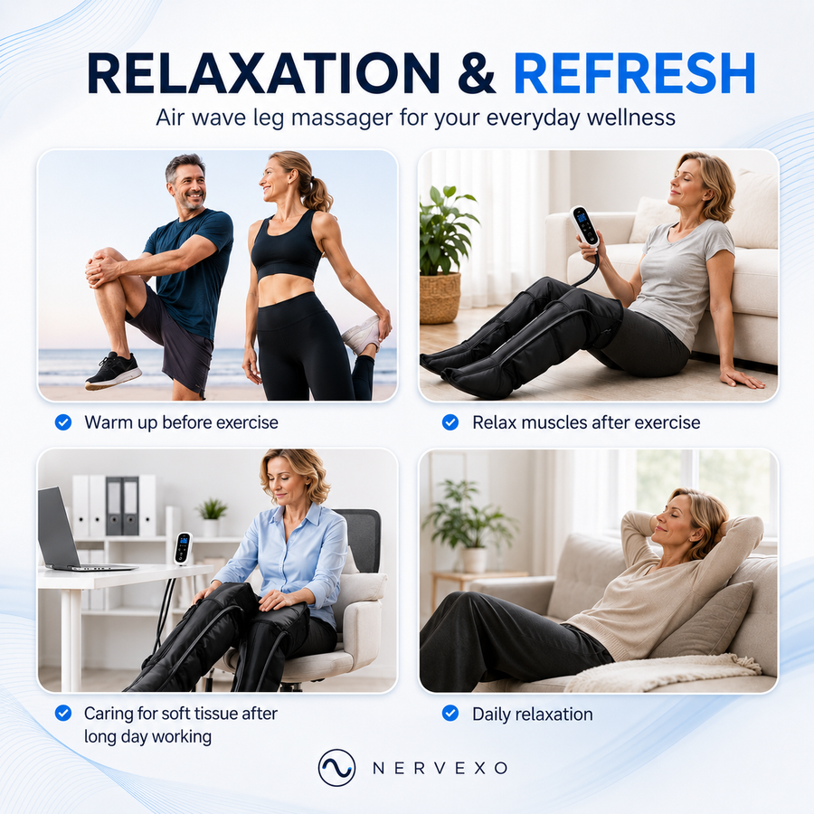 NERVEXO™ Flow – Leg Massager