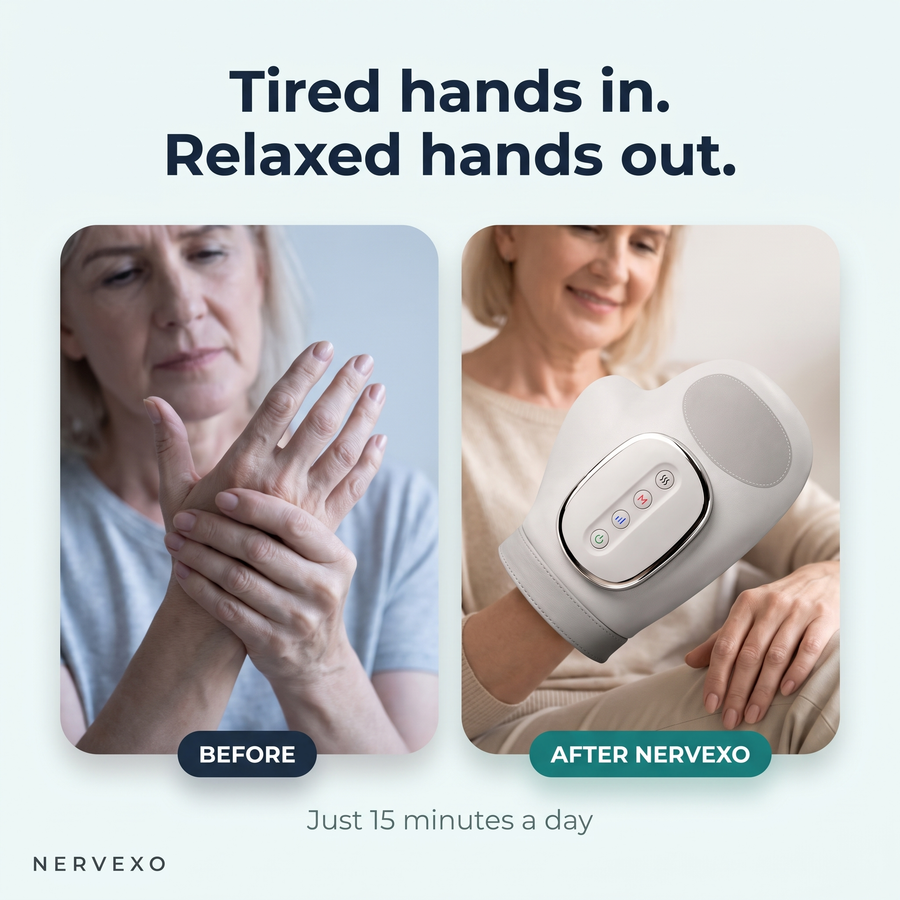 NERVEXO™ Ease – Hand Massager