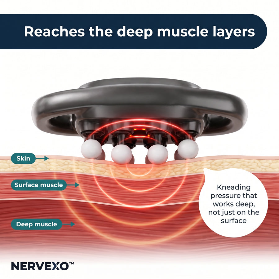 NERVEXO™ Pulse – Deep Tissue Massager
